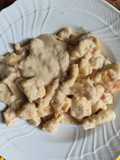 Pollo al Roquefort,Gorgonzola,Stilton o formaggi simili