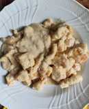 Pollo al Roquefort,Gorgonzola,Stilton o formaggi simili