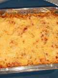 Parmentier de patata con boloñesa