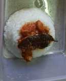 Salsa de pancho con arroz blanco