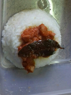 Una foto de Salsa de pancho con arroz blanco