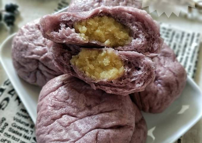 Yuk intip, Bagaimana cara memasak Roti Kukus Ubi Ungu yang istimewa