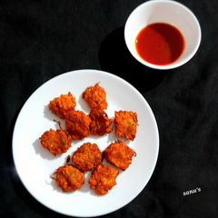 A picture of Crispy Fried Bottle Gourd Fritters.