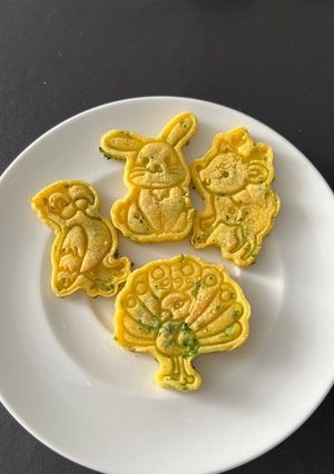 Foto principal de Galletas de brócoli y yogur (BLW)