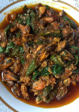 Foto resep Kerang asam pedas kemangi