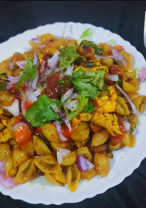 এগ পাস্তা(Egg pasta recipi in Bengali) রেসিপির প্রধান ছবি