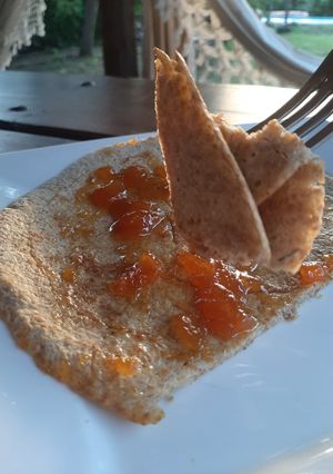 Una foto de Panqueques saludables