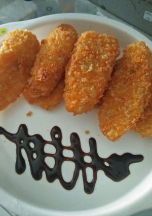 Foto resep Nugget banana saus coklat