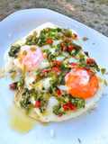 Resep Telur Ceplok Scallion Oil (Minyak Daun Bawang)
