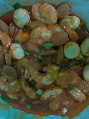 Bagaimana Menyiapkan Udang puyuh asam manis ramah balita Sederhana Dan Enak