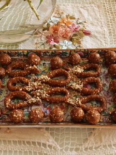 عکسی از دستور شیرینی خرمایی با شیره