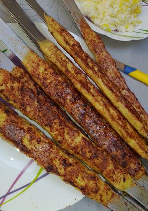 عکسی از دستور کوبیده مرغ