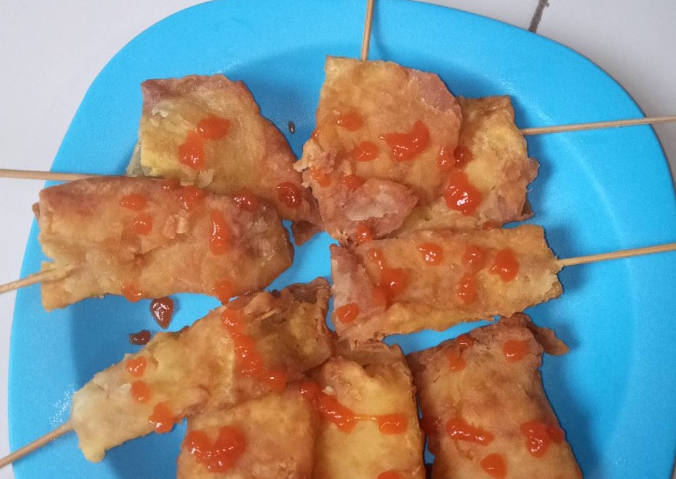 Sate Telur Crispy Ala Bunda Ndut Cantik