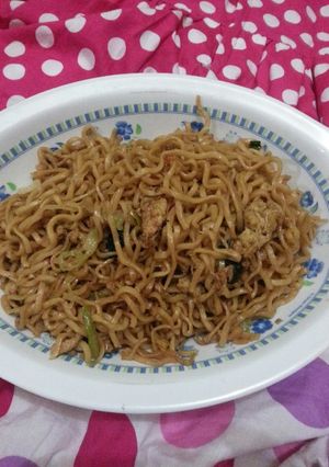 Foto resep Mie goreng sederhana