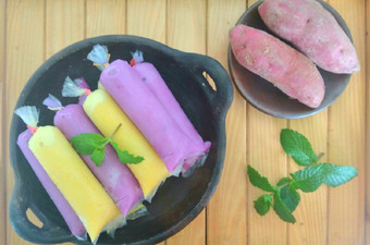 Cara Gampang Membuat Es Lilin - Ubi Ungu Ubi Kuning, Enak Banget