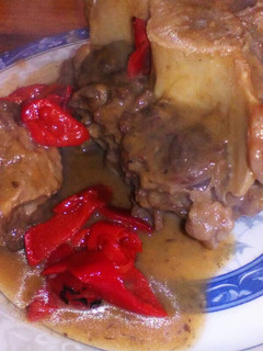 Una foto de Rabo de ternera