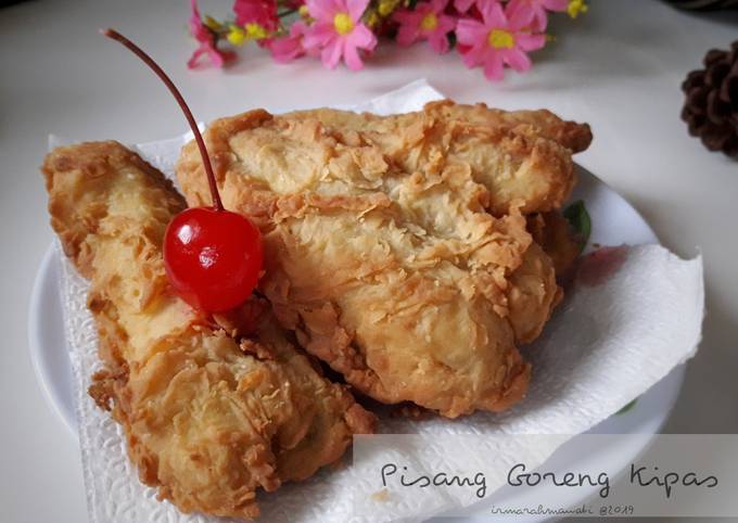 Resep Pisang Goreng Kipas Oleh Pawon Mair (Irma Rahmawati) - Cookpad