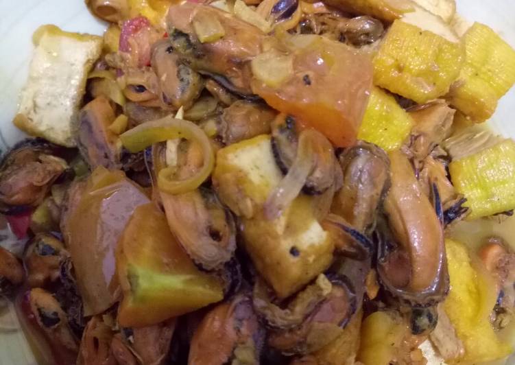 Tumis kerang tahu
