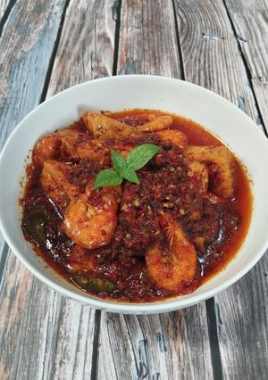 Foto resep Sambal Udang Mix Tahu