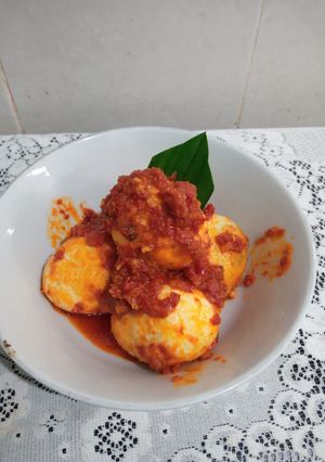 Foto resep Sambal Telur Untuk Nasi Lemak Malaysia