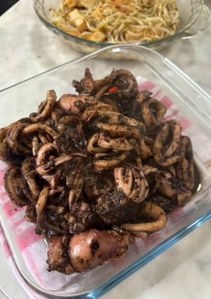 Foto resep Oseng Cumi Hitam