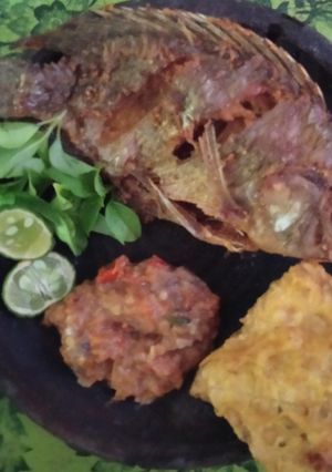 Foto resep Nila goreng marinasi