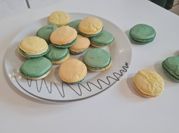Une photo de ganache citron