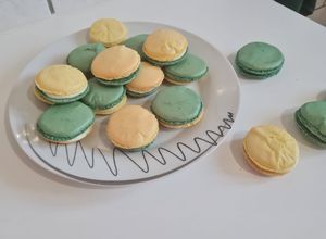 Une photo de Les meilleurs macarons au citron vert