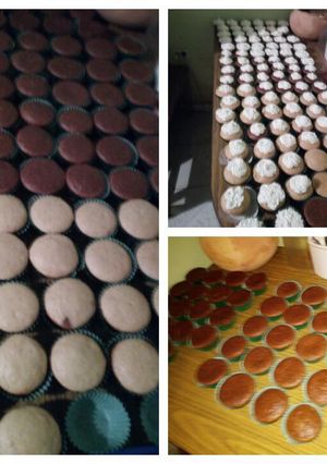 Una foto de Cupcakes de chocolate