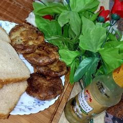 A picture of Shami kabab.