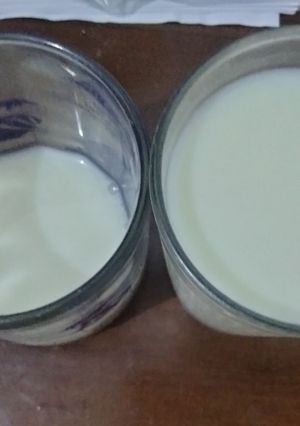 Foto resep Susu kedelai aroma jahe + daun pandan
