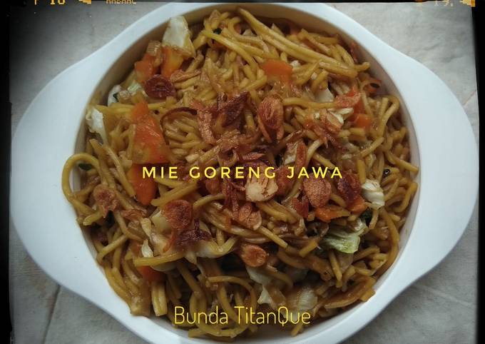 Cara Masakan Resep Mie Goreng Jawa