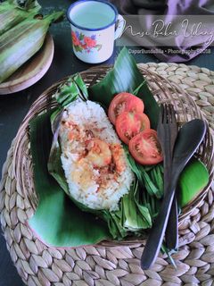 Foto resep Nasi Bakar Udang