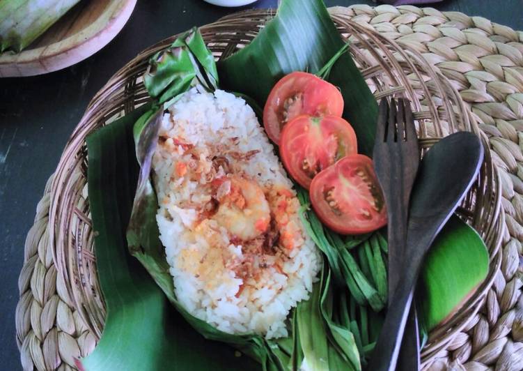 Nasi Bakar Udang