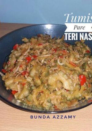 Foto resep Tumis Pare Teri Nasi🍁