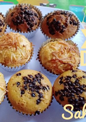 Foto resep Muffin Coklat dan Keju