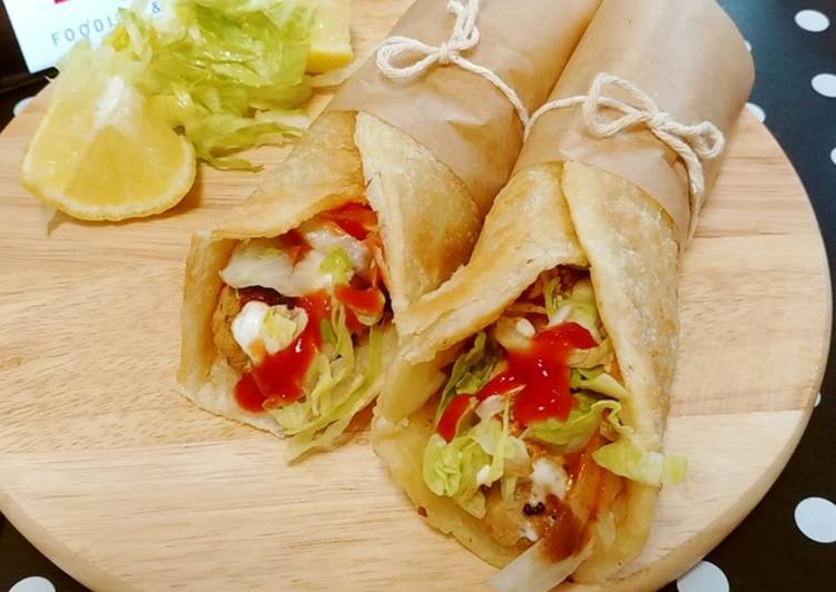 Chicken reshmi kabbab Rolls