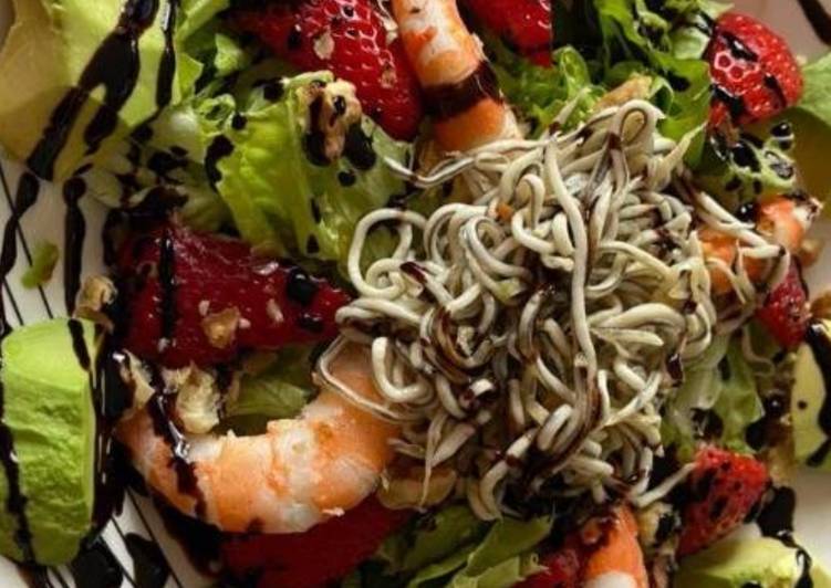 Ensalada templada de gulas