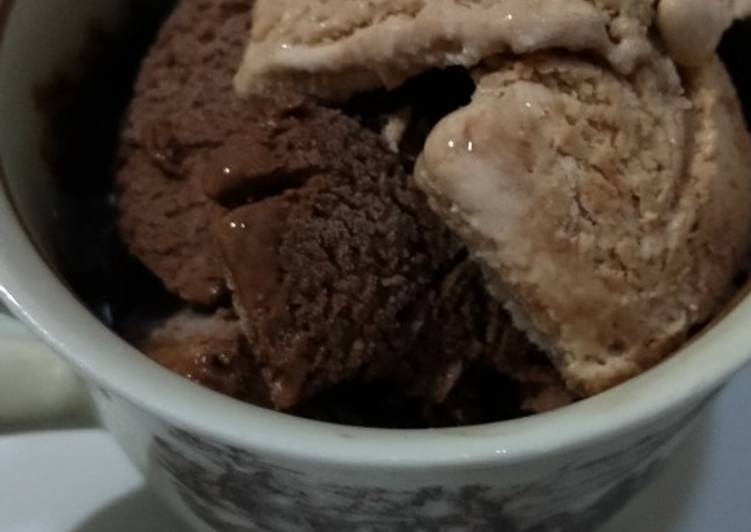 Ice cream rumahan simple