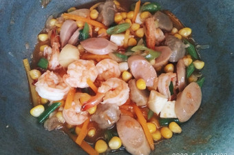 Anti Ribet, Membuat Udang saus asam manis Bahan Sederhana
