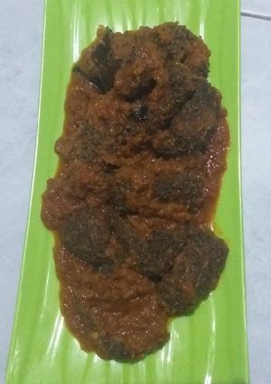 Foto resep Semur babat kelapa
