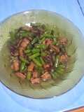 Tumis tahu dan buncis