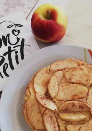 Diétás almás palacsinta recept fotója
