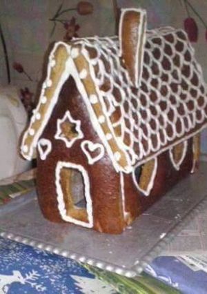 Mézeskalács házikó! 😊 recept fotója