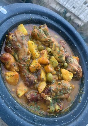 Une photo de Tajine poulet olive