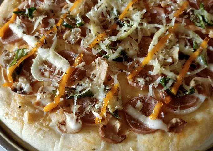 Resep Pizza Rumahan, Bikin Ngiler