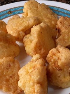 Una foto de Fritos de coliflor