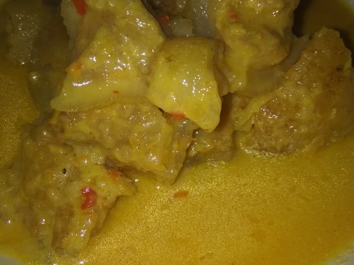 Langkah Gampang Membuat Resep Gulai kikil sapi yang Lezat