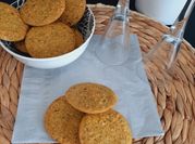 Une photo de recette salée avec poudre de noisettes