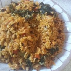 A picture of Jollof.